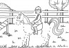 Equitation pour jeune fille